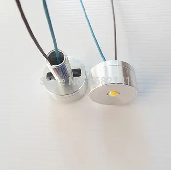 1 Watt Led Чип BeadHigh Power Single lamp Crystal Нисък Тавана Лампа/Точков Лампа Фитинги Осветителни Лампи и Осветление + Зъбни гайка