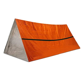 1 бр. Преносима Сверхлегкая палатка за спасяване на открито, водоустойчив палатка за възстановяване на оцеляване 240x150 см