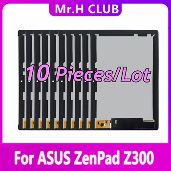 10 Бр. LCD Дисплей За Asus Zenpad 10 P028 Z301M P00L Z301MFL Z301ML LCD Дисплей, Дигитайзер, Тъч Екран Панел Стъкло Сензор В Събирането на