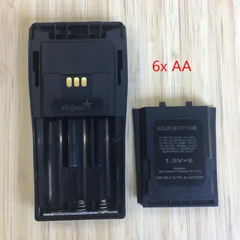 100X6AA отделението отделение кутия за Motorola DEP450 DP1400 PR400 CP140 CP040 CP200 EP450 CP180 GP3188 и т.н. wakie токи с клипс за колан