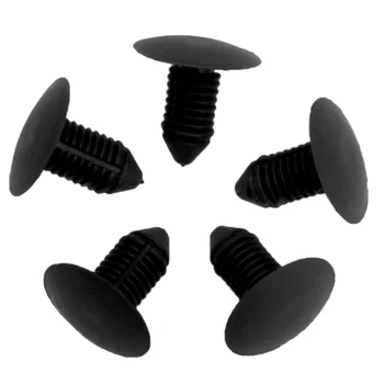 20 x Пластмасови Копчета за автомобилна броня и крило с отвор 10 мм, черен скрепителни елементи за Ford New