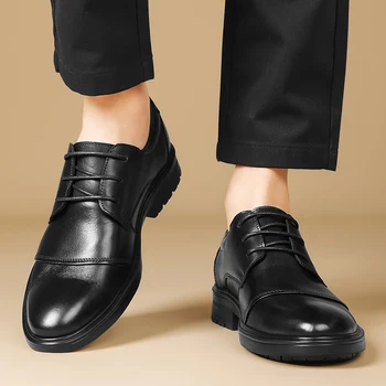 2023 нови Обувки, Мъжки Обувки, Мъжки Бизнес Oxfords от естествена кожа, Мъжки Лоферы От Висококачествена естествена Кожа, Zapatos Hombre
