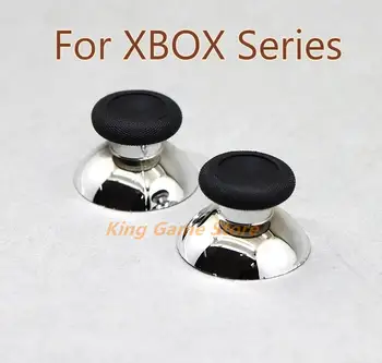 6 бр. контролера на XBox серия X S, хромирани 3D аналогов дръжки за палеца, капачки за джойстик, аналогови дръжки за палеца за Xbox One