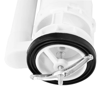 6X Морски двоен набор от тоалетни принадлежности на Изпускателния клапан Старомодна единния дренажна клапа Фитинги за резервоара за вода