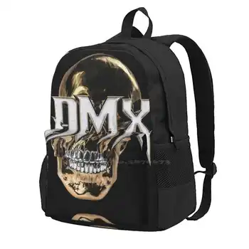 Dmx Gold Ретро женски мъжки юношески пътни училищни чанти за лаптоп Earl Simmons Dark Man X Dmx