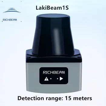 RICHBEAM LakiBeam1S lidar 15m TOF промишлен 2D лазерен далекомер за игнориране на робота препятствия Взаимодействие със стената, пода екран