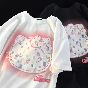 Sanrio/ Меки Памучни Тениски с къс ръкав 