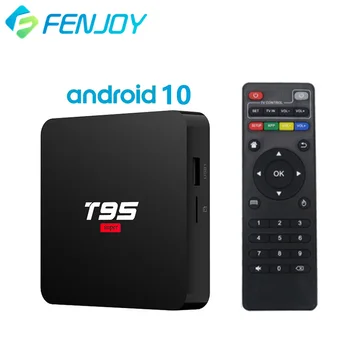 T95 Супер Android 10,0 Smart TV Box 2 GB, 16 GB Allwinner H3 Четириядрен 4K HDR 2,4 G WIFI Youtube 4K Телеприставка мултимедиен плейър