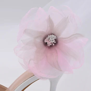 TOPQUEEN AX10/ обувки с цветен клипс, украса за сватбени партита, украшение цвете, скоба за обувки на висок ток