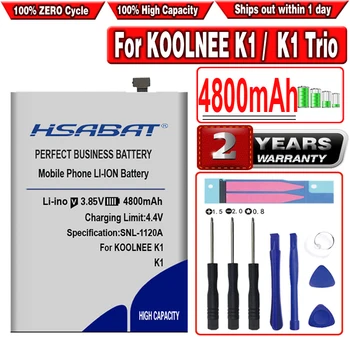 Батерия HSABAT 4800 mah за KOOLNEE K1/за батерии KOOLNEE K1 Трио