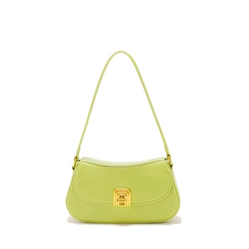 Благородна нова мода седельная чанта, универсална плодово-зелена чанта през рамо с ниша за подмишниците