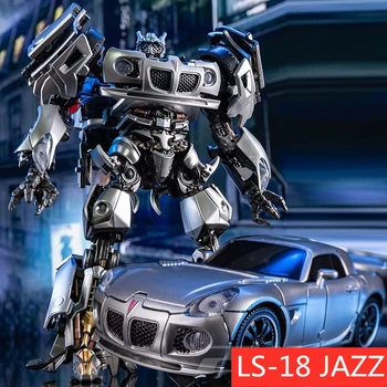 [В НАЛИЧНОСТ] Трансформация AOYI LS-18 LS18 Jazz KO MPM09 MPM-09 Състезателен Автомобил GT Версия с тънко покритие Модел Фигурка на Робот Играчка