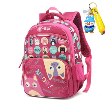 водоустойчив детски училищни чанти за момичета, училищен раница с анимационни герои, ортопед раница, училищен чанта за деца Mochila Infantil