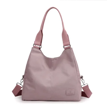Дамски ежедневни модерна чанта-месинджър, женствена чанта през рамо, найлонова чанта, дамска чанта-тоут голям капацитет, чанти за пазаруване