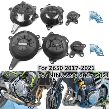 За Kawasaki Z650 Ninja250 2017-2021 Защитно покритие на корпуса на двигателя на мотоциклет