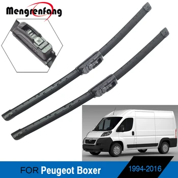 За автомобили Peugeot Boxer двигател, Четки за чистачки на предното стъкло от мека гума, J-образна кука и бутон на лоста 1994-2016