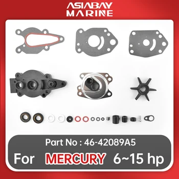 Комплект за ремонт на Колело на Водната Помпа Mercury Outboard Mariner 6 8 9,9 15 л. с. 46-42089A5 С Корпус 42089A5