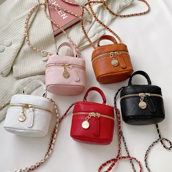 Луксозна малка чанта-месинджър за жени, тенденция дамска чанта с бродерия, чанта-кофа, модни дамски чанти през рамо с веригата