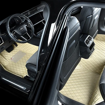 Луксозни кожени автомобилни постелки за Subaru Legacy 2010-2015 Авто Център ДропШиппинга Аксесоари за интериора килим подложки за краката