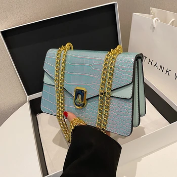 Маркови дизайнерски чанти през рамо с веригата, дамски чанти и портмонета 2023, Нови модни чанти-незабавни посланици, клатчи високо качество