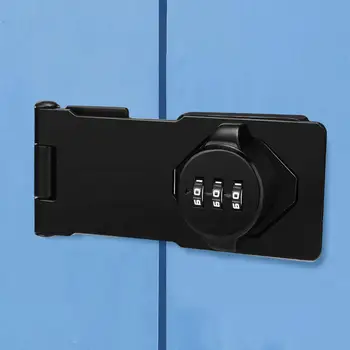 Механизъм за заключване на врати на гардероба без ключ, разход на завъртане и заключване, заключване на чекмеджето на шкафа