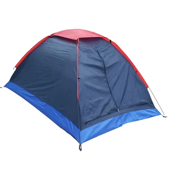 Палатка за къмпинг, на 2 лица, однослойная плажна палатка за пътуване на открито, ветрозащитная водоустойчив палатка-навес, лятна шатра с чанта BG в наличност
