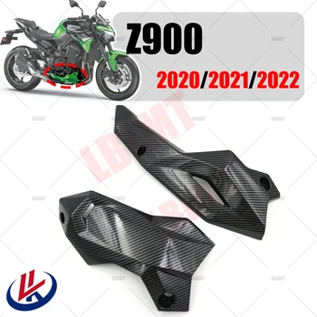Подходящ За Мотоциклет Kawasaki Z900 2020 2021 2022 Z 900 от въглеродни влакна, Тава за Корема, Спойлер на Двигателя, Долна Обтекател, Капачка на Капака на двигателя