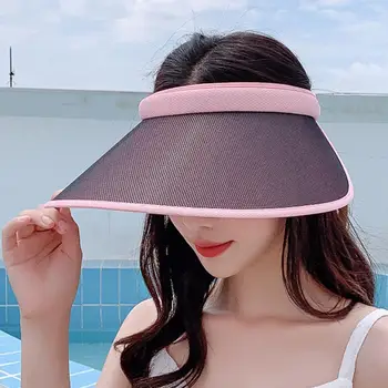 Променящ се цвят Страхотна жена солнцезащитная шапка за плаж, колоездене, ярък цветен солнцезащитная шапка, приятна за кожата на плажа
