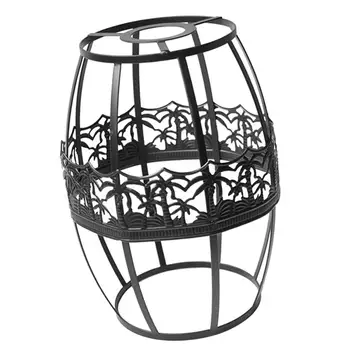Промишлена Метална стоманена птичья клетка Защита лампи Подвесная метална метална количка-клетка Лампа за полилея с лампи, стенни аплици