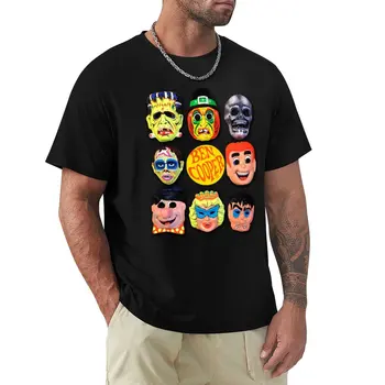 Реколта маска на Бен Купър за Хелоуин, тениска, кавайная облекло, тениски, тежки тениски за мъже