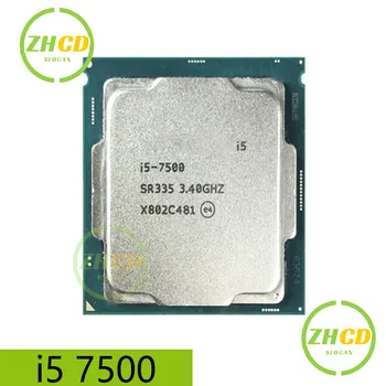 Четириядрен процесор Intel Core за i5 7500 с честота 3,4 Ghz, четырехпоточный процесор 6M 65W LGA 1151